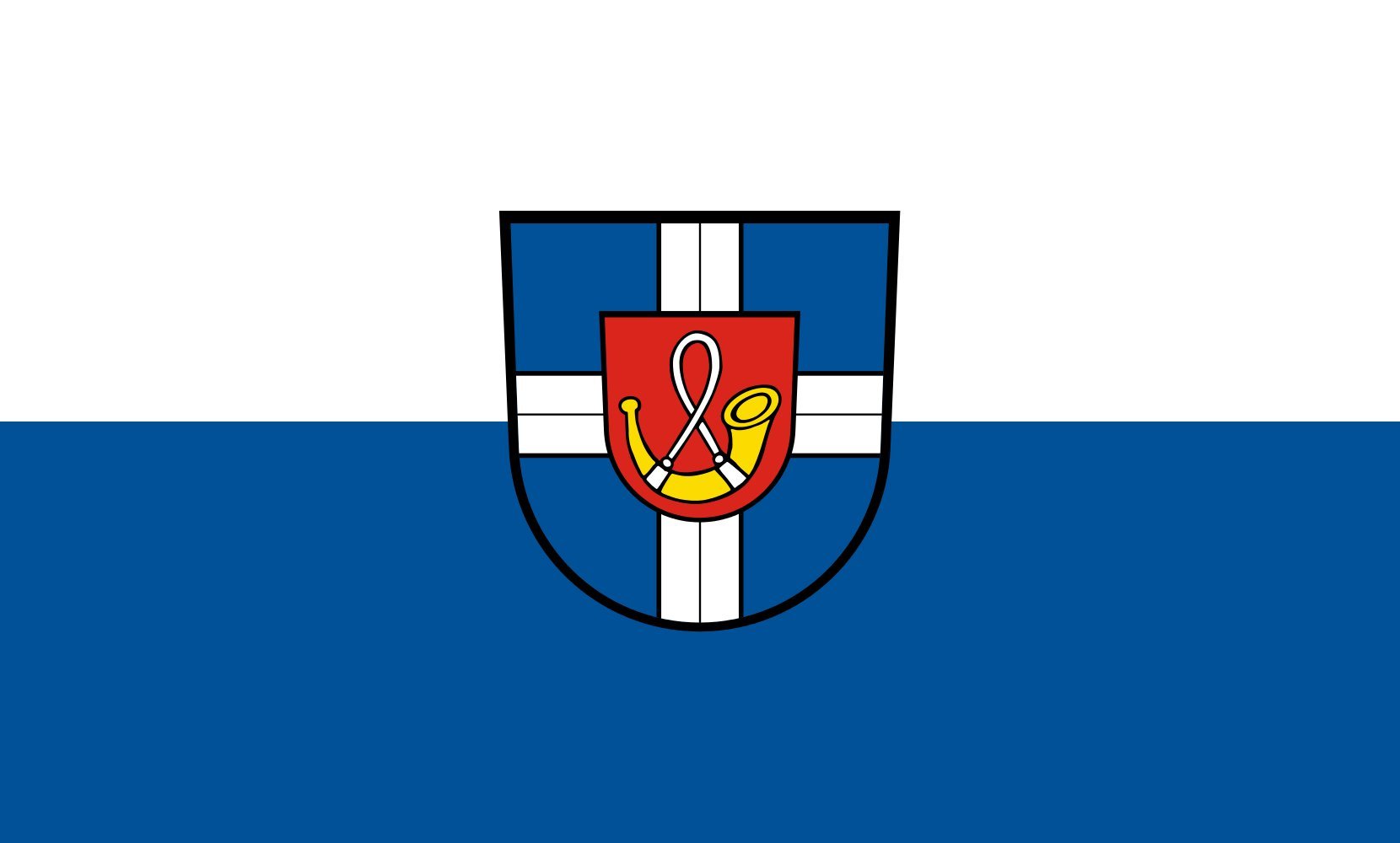 Drapeau Large Hambrücken paysage de 1.35m² idéal pour pavoiser votre jardin
