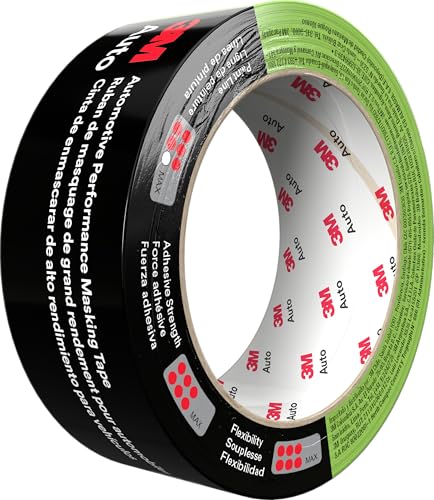 Image of 3M Automotive Performance Masking Tape, 36 mm x 32 m, 6 /case (Pack of 6)