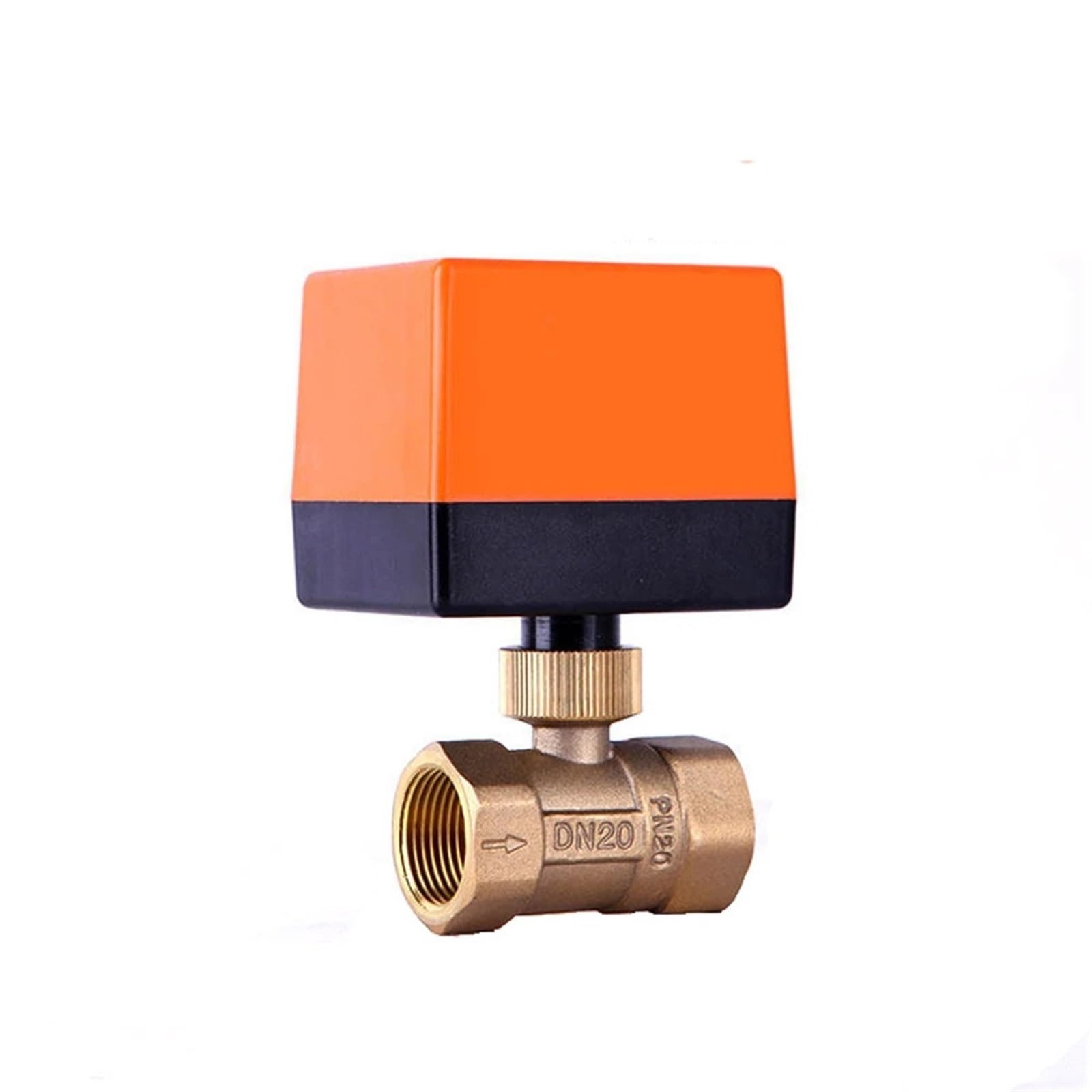 Válvula de bola electromotorizada de latón con control de 3 hilos 2 puntos