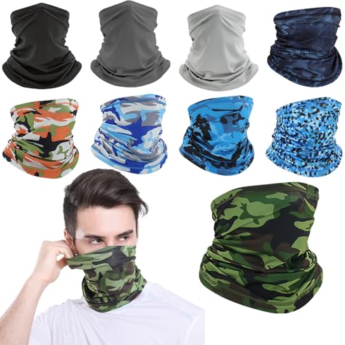 Opiniones de Bandanas que Puedes Comprar On-line. 50 9pzs Full Bandanas Mascara Deportivas para Hombre y Mujer,Buff Hombre Mujer,Protección Contra Viento y Los Rayos UV, Sedoso y Elástico,para Deportes, Carrera, Ciclismo, Moto,...