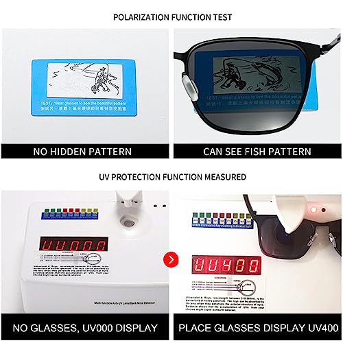 CGZWFERA-Polarized Sunglasses Men UV400 Sunglasses Retro Sun Glasses For Men Anti-glare Driver's Oculos4