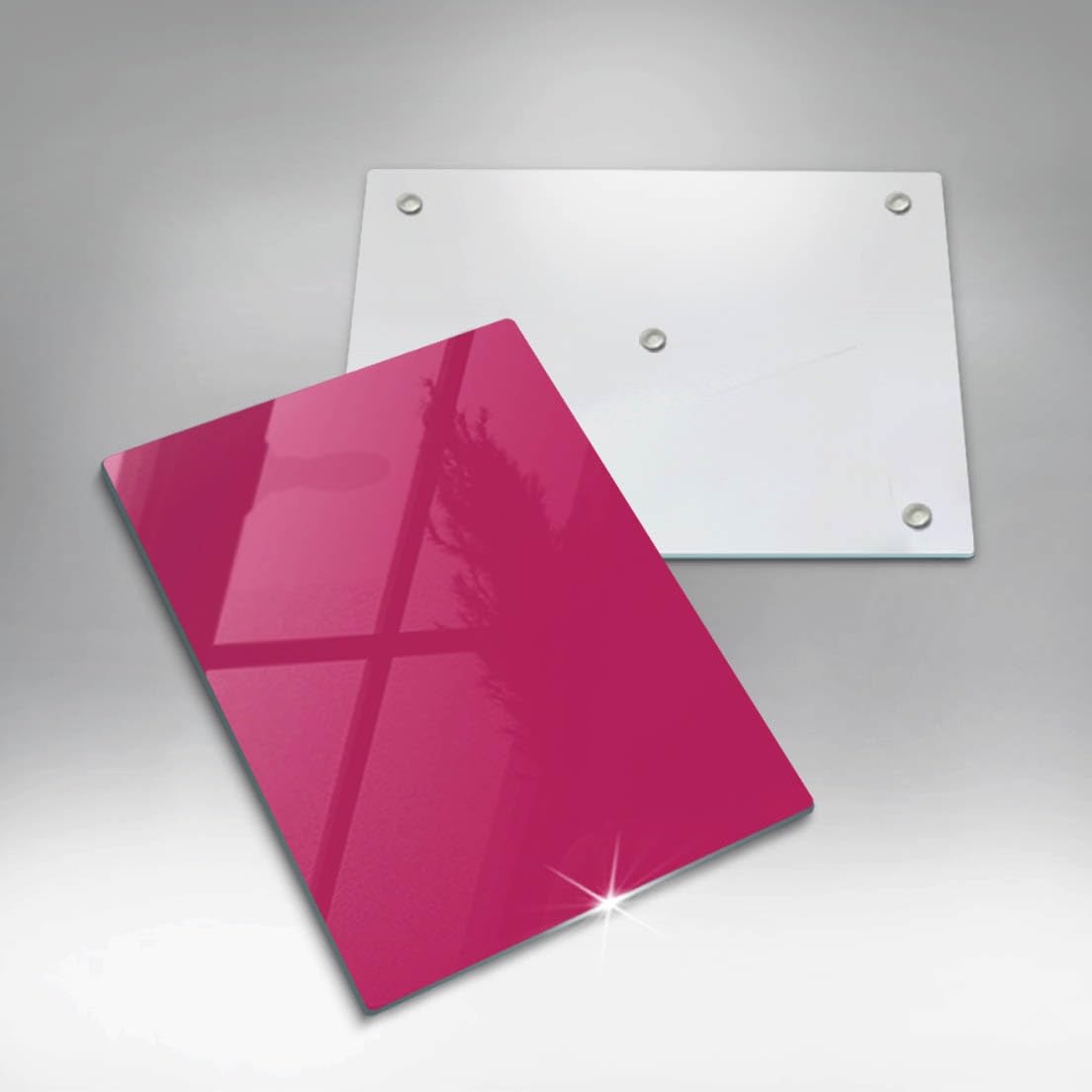 Tabla de cortar | Rosa | Superficie impresa