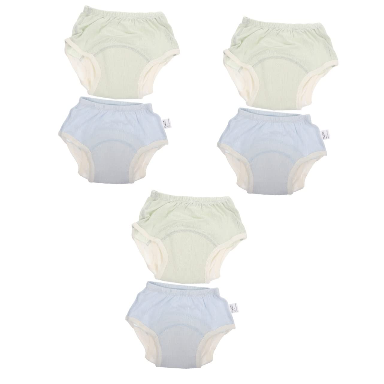 ibasenice 3 Juegos De De Entrenamiento De Algodón Para Bebés Niñas Y Niños Pequeños Pantalones De Entrenamiento Para Ir Al Baño Absorbentes Cómodos Lavables A Máquina 2 Unidades X 3