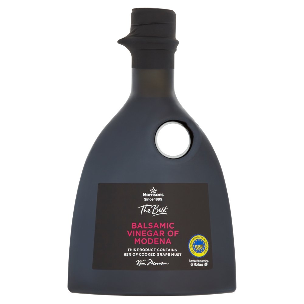 Morrisons El mejor vinagre balsámico de Módena, 250 ml, paquete de 4