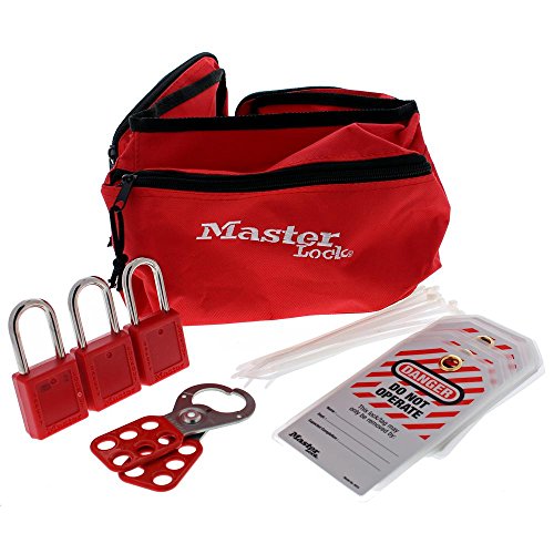 Ideal 44-969 PERSONAL LOCKOUT POUCH KIT, Black