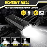 Fahrradbeleuchtung USB Test