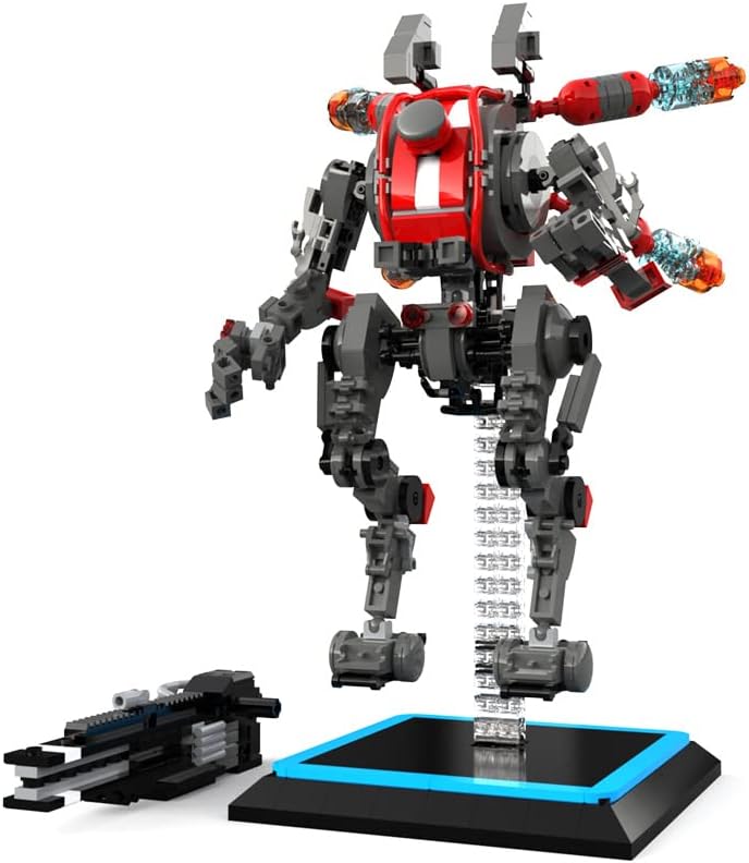 Viper's Northstar Titan Building Block Kit, Anime Game Mech Robot Action Figures Mechina Armor Model Toy, Collectible Building Bricks Set Christmas Birthdays Gift for Kids Adult (768 Pieces)