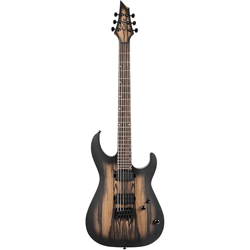 Cort KX500 6-String Pale Moon Electric Guitar, Natural Black Burst