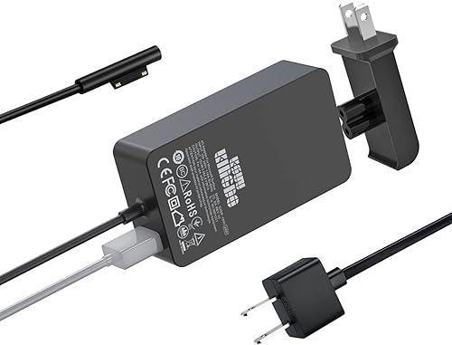 Cargador Surface Pro Surface Pro 4 6 cargador KSW KINGDO de 44 W 15 V 258 A fuente de alimentación compatible con Microsoft Surface Pro 3 4 5 6 7 x