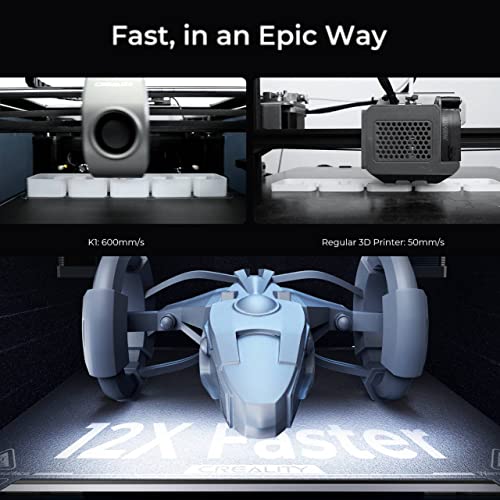 image for SainSmart Official Creality K1 3D Printer, 600mm/s High-Speed 3D Print