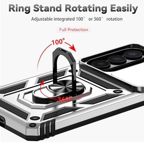 Coque Galaxy S26 Plus antichoc avec vitre écran et clapet objectif photo