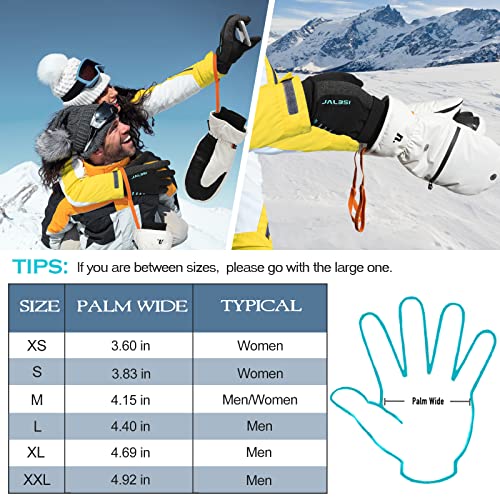 Jalbsi Winter Gloves Men Women Cold Weather Thermal Touchscreen Gloves With Insulated Wool Fleece Liner Keep Hands Warm Gifts #TOP5
