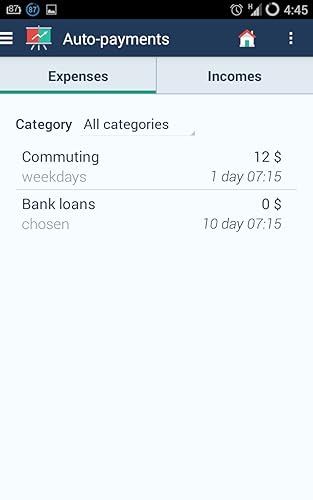My Finances - Expense manager