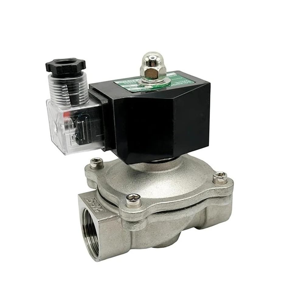Électrovanne DN32 220V inox pour stopper les fuites d'eau chaudes sous haute pression