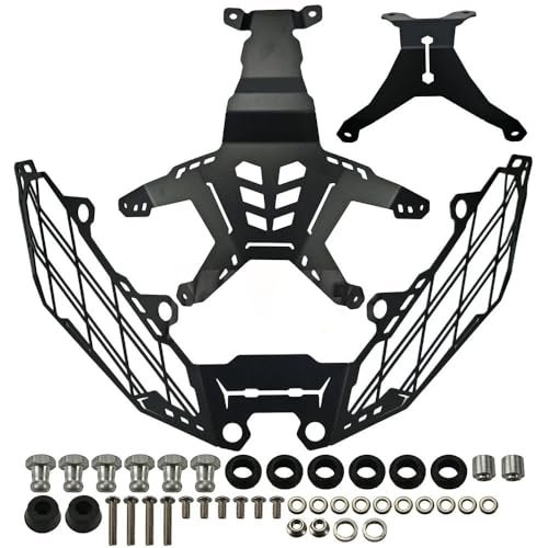 Grille de protection phare X-ADV 750 2025 2026, cache calandre décorative en acier usiné