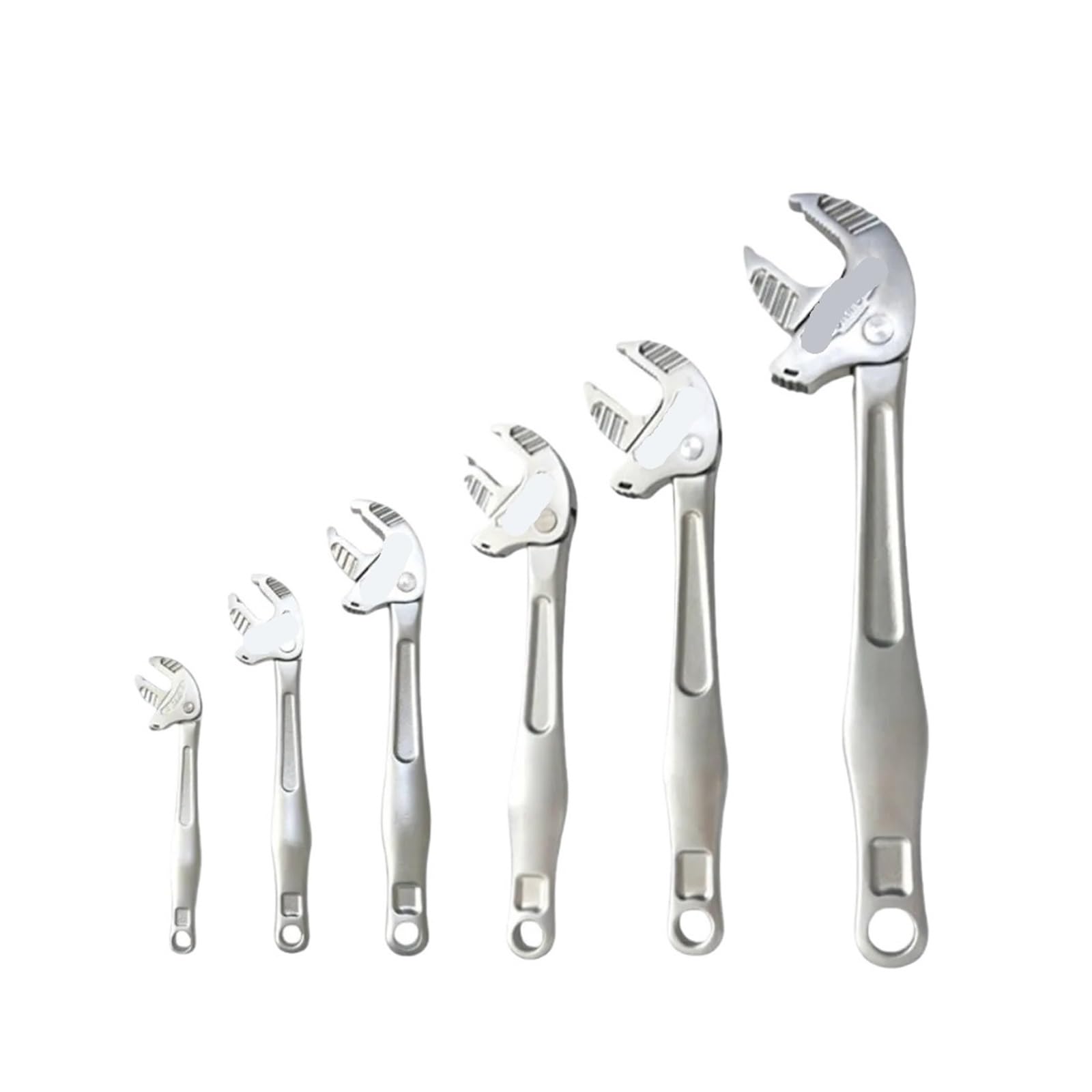 Pinza a Pappagallo Chiave a cricchetto regolabile for impieghi gravosi in acciaio al cromo-molibdeno a ganascia larga(13-16mm)