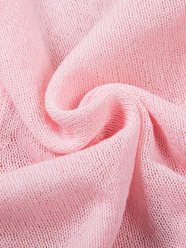 Image of Danny D Toddler Girls Open Front Shrug Cardigan Children Knit Long Sleeve Bolero with Button Closure for 2Years-7Years
