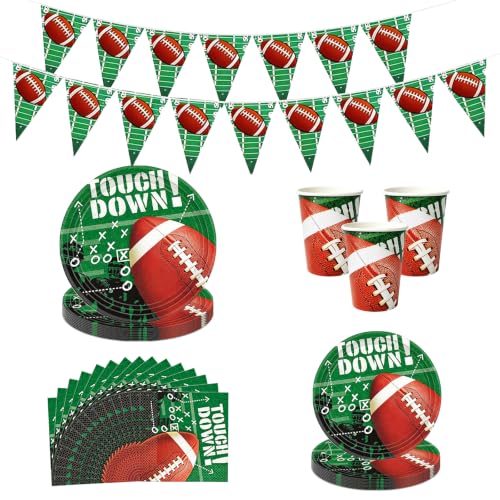 ZOOMPIL 65pcs Vaisselle de Football...