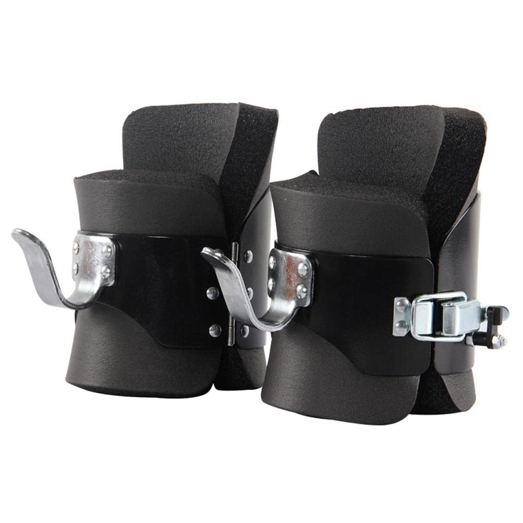 2 Piezas Botas de Inversión Gravedad para Ejercicios Gimnasio con Ganchos de Metal Resistente y Espuma Cómoda Adecuado para Alivio de Compresión