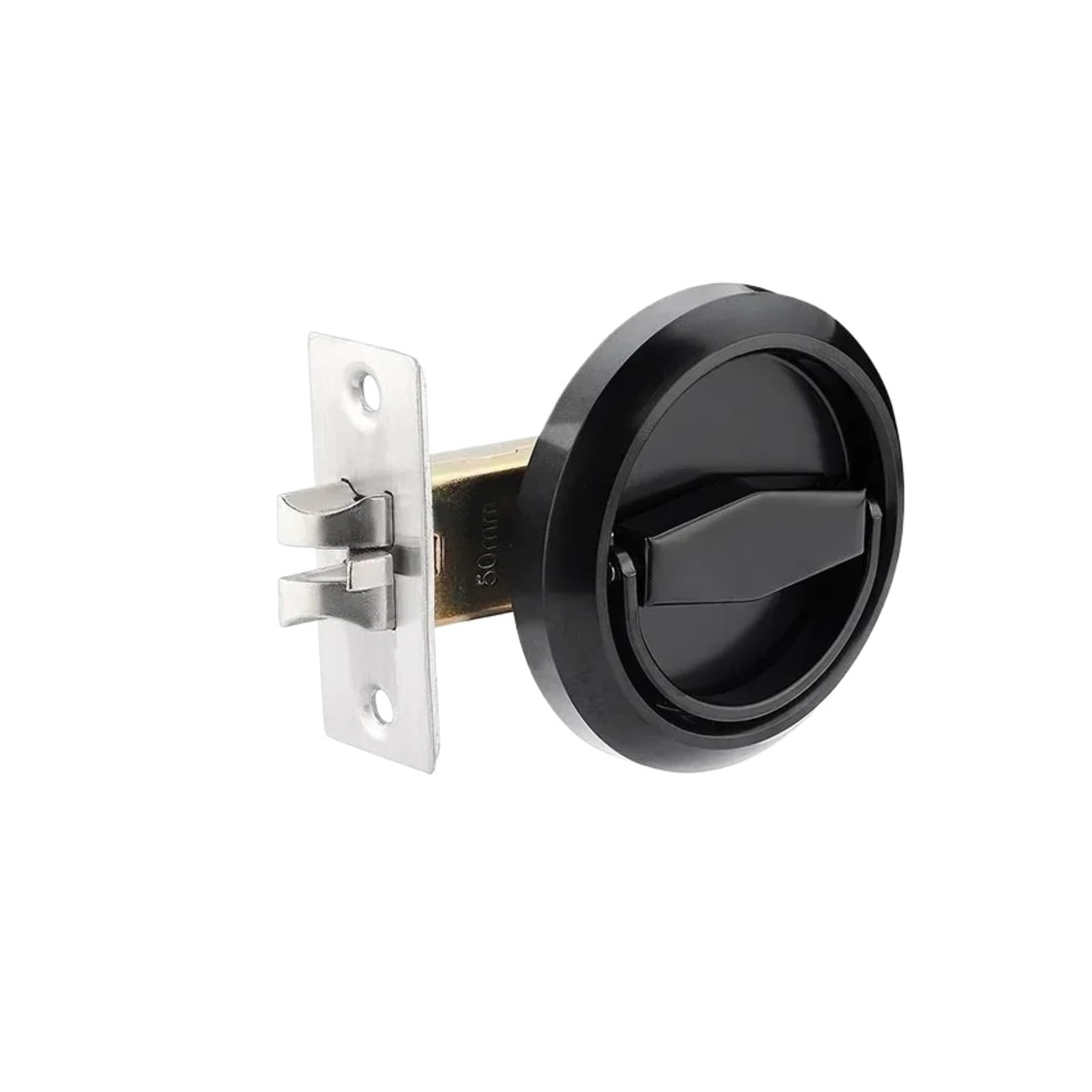 YXINAER Round Recessed Door Lock Round Recessed Door Lock