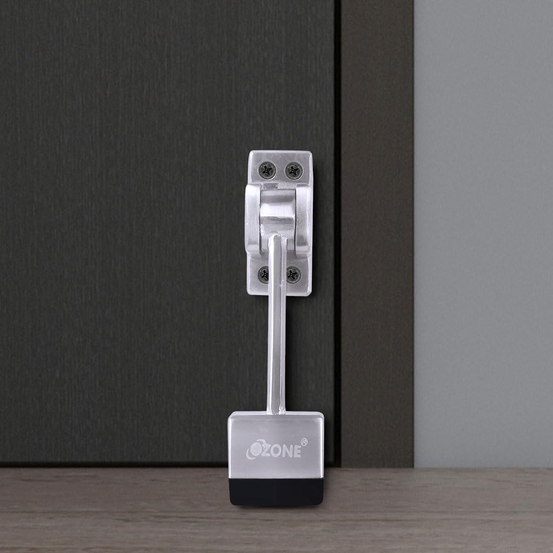 See full amazon price history chart for Ozone Door Stopper with Rubber Foot for Wooden & Framed Doors | Satin Nickel Finish (Front Door Stopper) Ozone Door Stopper with Rubber Foot for Wooden & Framed Doors | Satin Nickel Finish (Front Door Stopper) (B0BQMTQWYH) Amazon Price History, Amazon Price Tracker