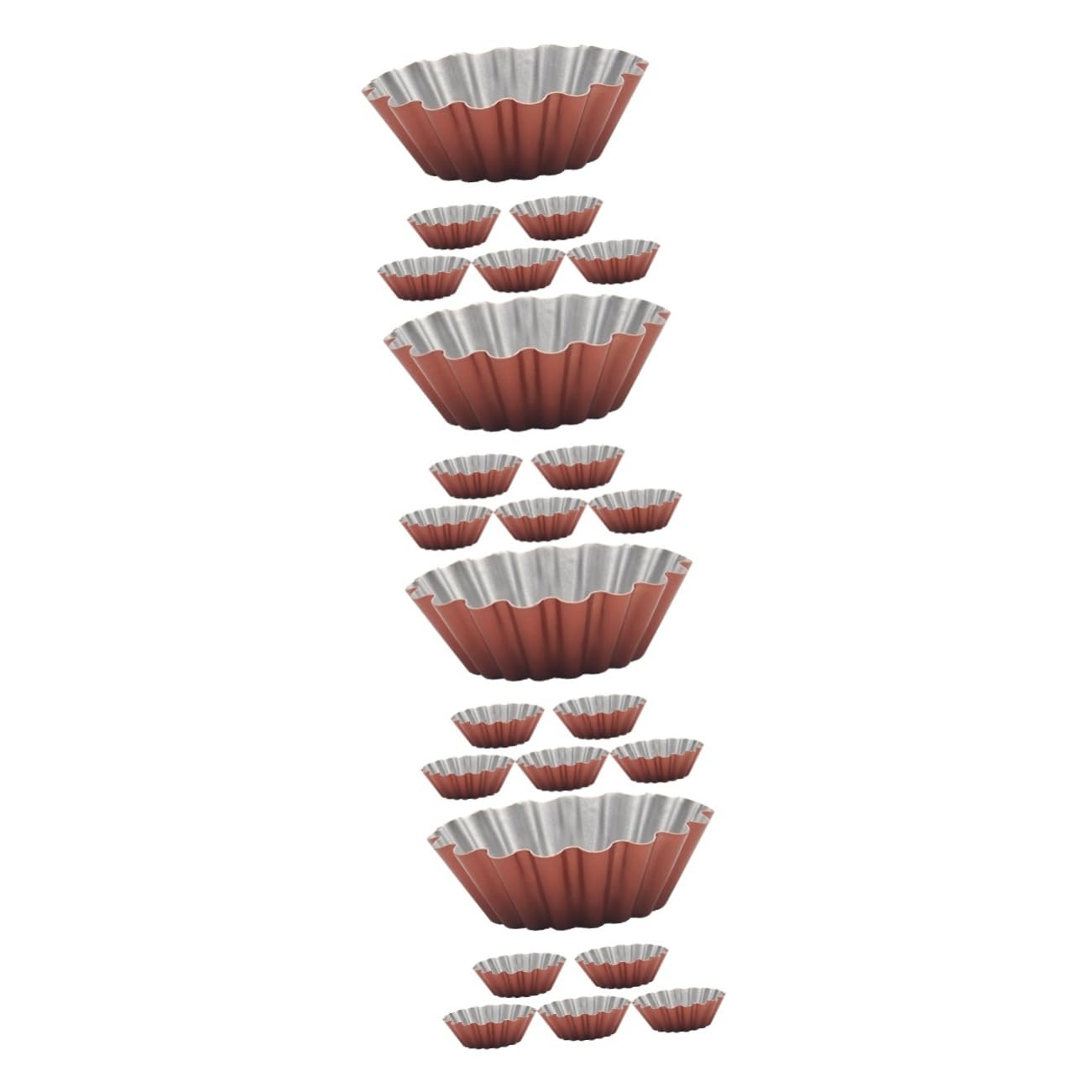 ABOOFAN Pz Stampo Tondo Per Crostata All'uovo Per Crostate Resistenti Al Calore Stampo Crostata Multifunzione Stampo Da Forno Accessori Budino Acciaio Al Carbonio