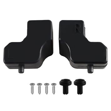 EVRBUL Upgraded Tailgate Upper Rubber Bushing Bumper LH & RH Tailgate Top Rubber Bumper Cushion Bushings Compatible with Ford F-250 F-350 F-450 F-550 Replace# HC3Z-99439A00-A HC3Z-99439A00-B