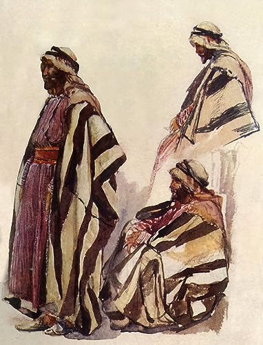 Cuadro sobre lienzo Fellah en vestido de historia por John Fulleylove 60x90cm