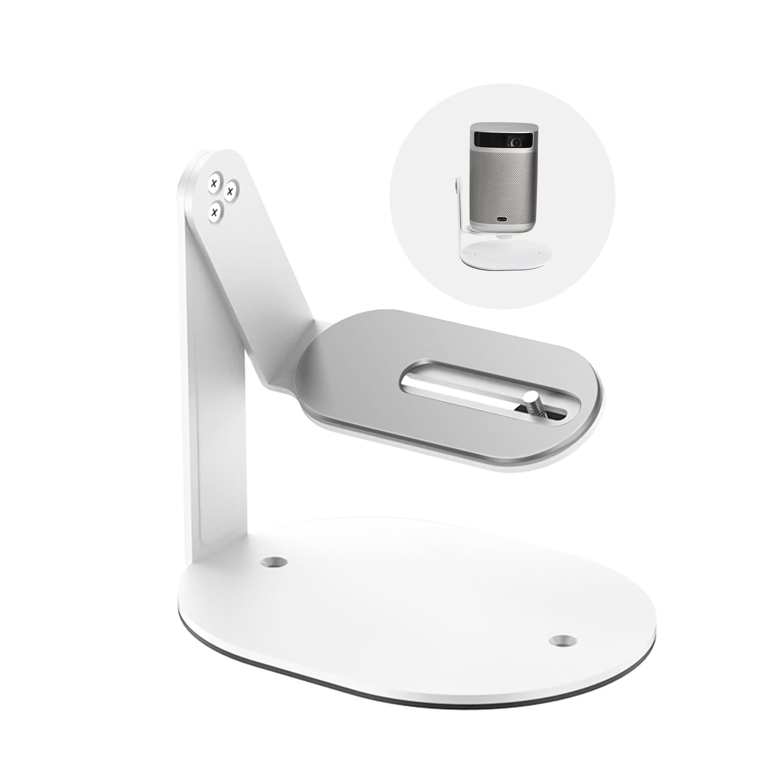 Supporto For Proiettore, Compatibile Con Attacco Generico A 360° Con Vite Da 1/4".