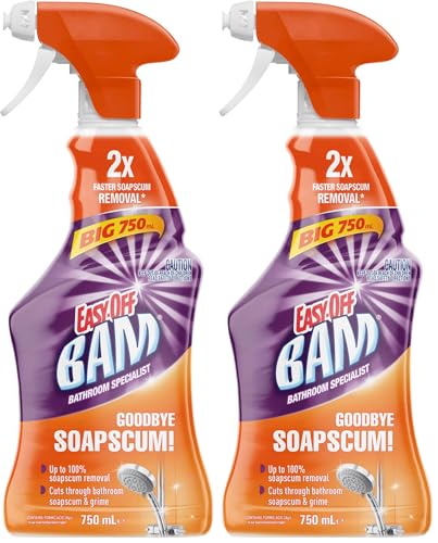 Easy-Off Bam Soapscum Trigger 750mL (Pack of 2)
