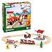 Produktbild BRIO World 33815 Feuerwehr-Set - Holzeisenbahn-Set inklusive Feuerwehr-Auto mit Licht und Sound - Empfohlen für Kinder ab 3 Jahren