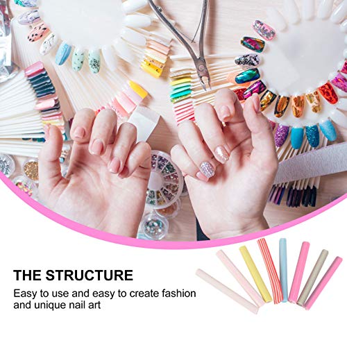 PIXNOR 50 Peças de Unha Art Fatias Natal Floco de Neve Papai Noel Ãrvore de Natal Nail Art Fimo 3D U