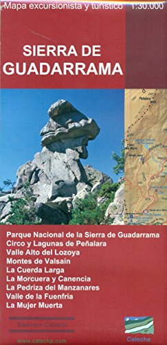 SIERRA DE GUADARRAMA. MAPA EXCURSIONISTA Y TURÍSTICO Cover