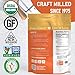 Great River Milling Organic Medium Grind Cornmeal | USDA Organic, Gluten Free, Non-GMO, Kosher | Hearty Texture for Cornbread, Polenta, Muffins, Pancakes & Baking | 5 Lb