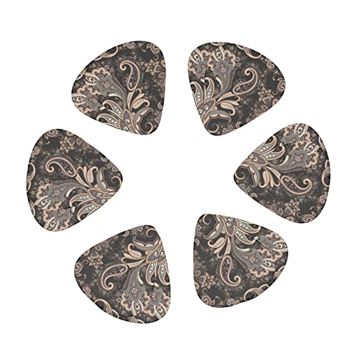Lot de 12 médiators élégants en forme de fleurs abstraites pour guitare électrique, basse acoustique, cadeau avec boîte - Les Beatles, Paul McCartney, John Lennon, RIngo Starr, George Harrison Lot de 12 médiators élégants en forme de fleurs abstraites pour guitare électrique, basse acoustique, cadeau avec boîte – Image 3