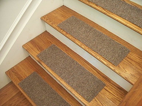 Essential Berber Carpet Stair Treads 24"x8" Set of 13