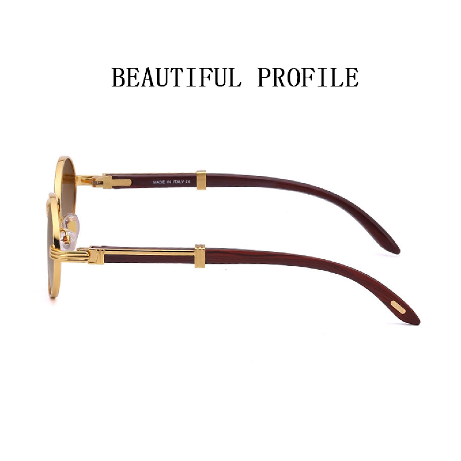 Lunettes de soleil ovales pour femmes et hommes, de luxe et à la mode