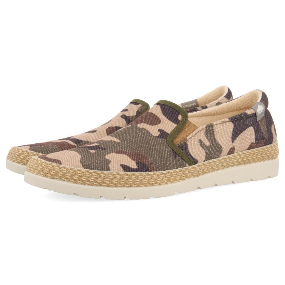 GIOSEPPO VALRICO, Men's Espadrilles Wedge Sandals, Camouflage, 45 EU, camouflage, 10.5 UK