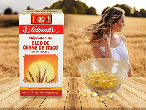 Óleo de Germe de Trigo 100 Cápsulas Naturalis