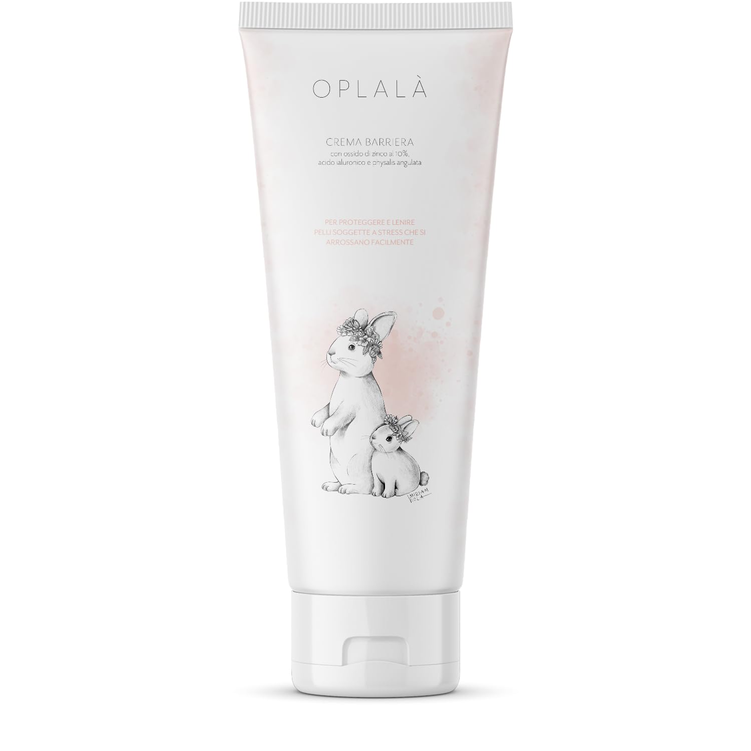 Saf.NutraceuticaOplala Barrier Cream 250 ml with 10% Zinc Oxide, Hyaluronic Acid and Physalis Angulata Dermatologically Tested