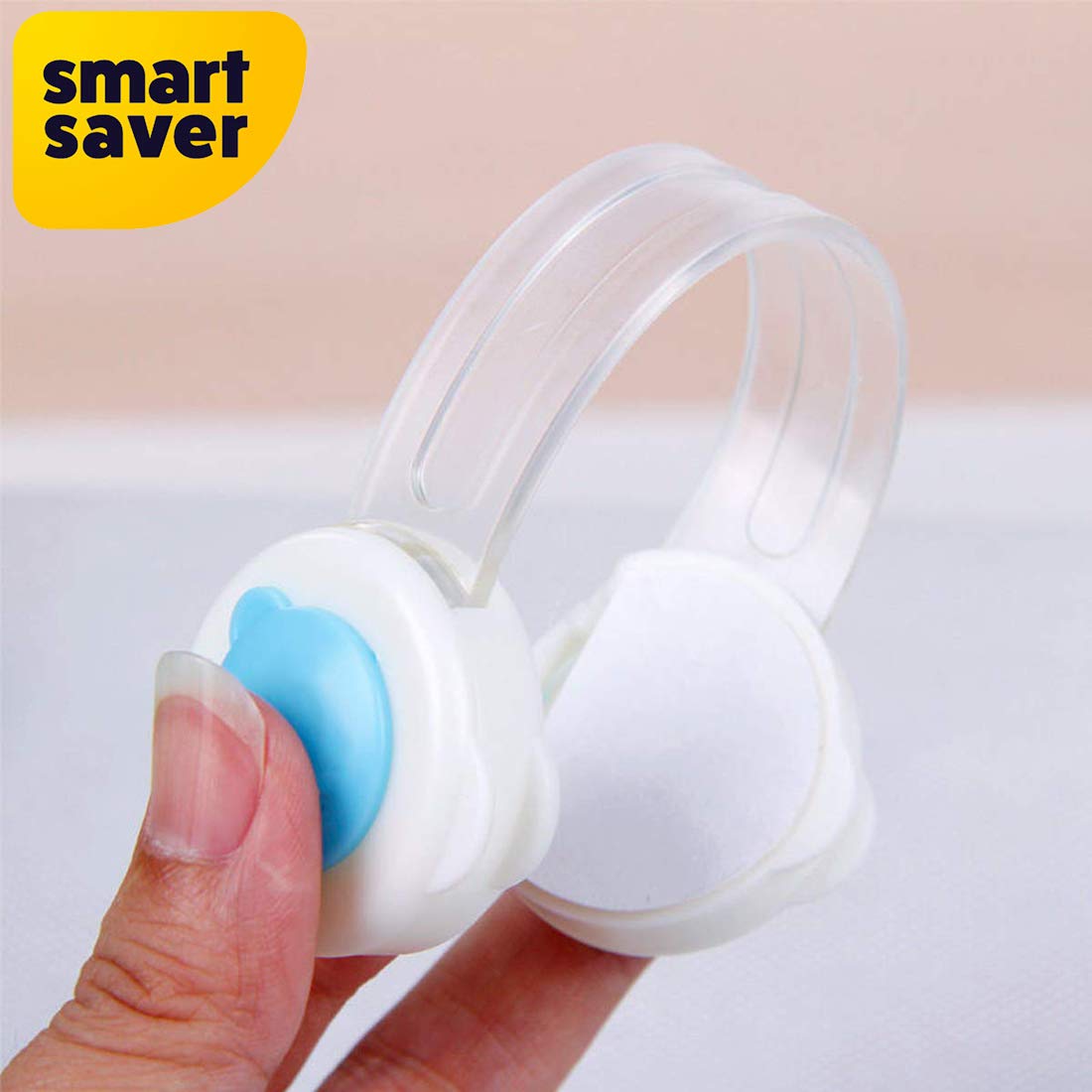 Smart Saver Baby Safety Child Proof Cabinet Locks, Drawer, Doors, Cupboard, Refrigerator Pack Of 6,Blue 2