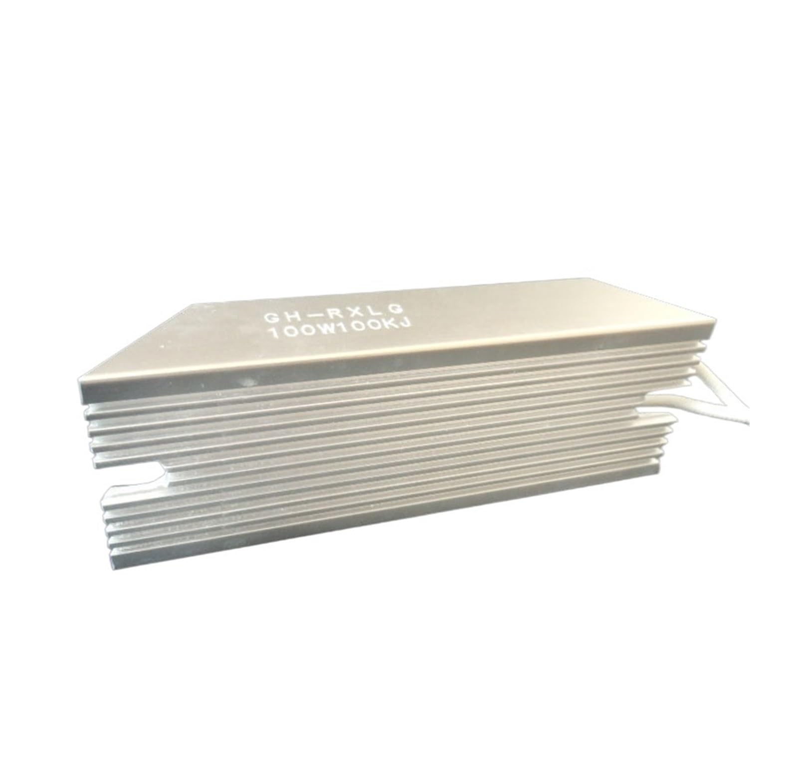 Kit resistenze 100 W 1 k 75 100 200 500 10 6 80 50 30 4 0,5 Ohm Filo Avvolto in Alluminio Resistenza Resistenza di frenatura 5% 10 Pezzi (Color : 1pc, Size : 1 Ohm)
