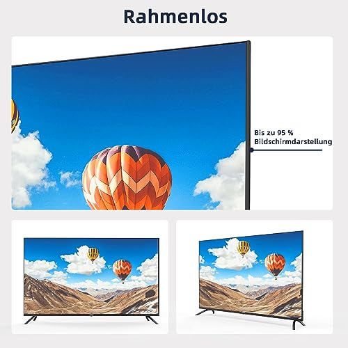 CHIQ 65 Zoll Smart Fernseher,4K UHD TV, Dolby Vision,Android 11,HDR10,DBX-tv, Quad Core,Chromecast,Bluetooth, Google Assistant,Netflix, Prime Video, HDMI/USB/CI+,WiFi,Triple Tuner(DVB-T2/T/C/S2) – Bild 6