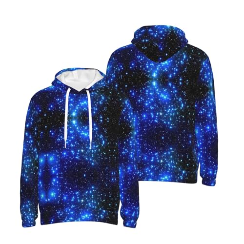 Sweat à capuche galaxie confortable unisexe contre le froid - 6