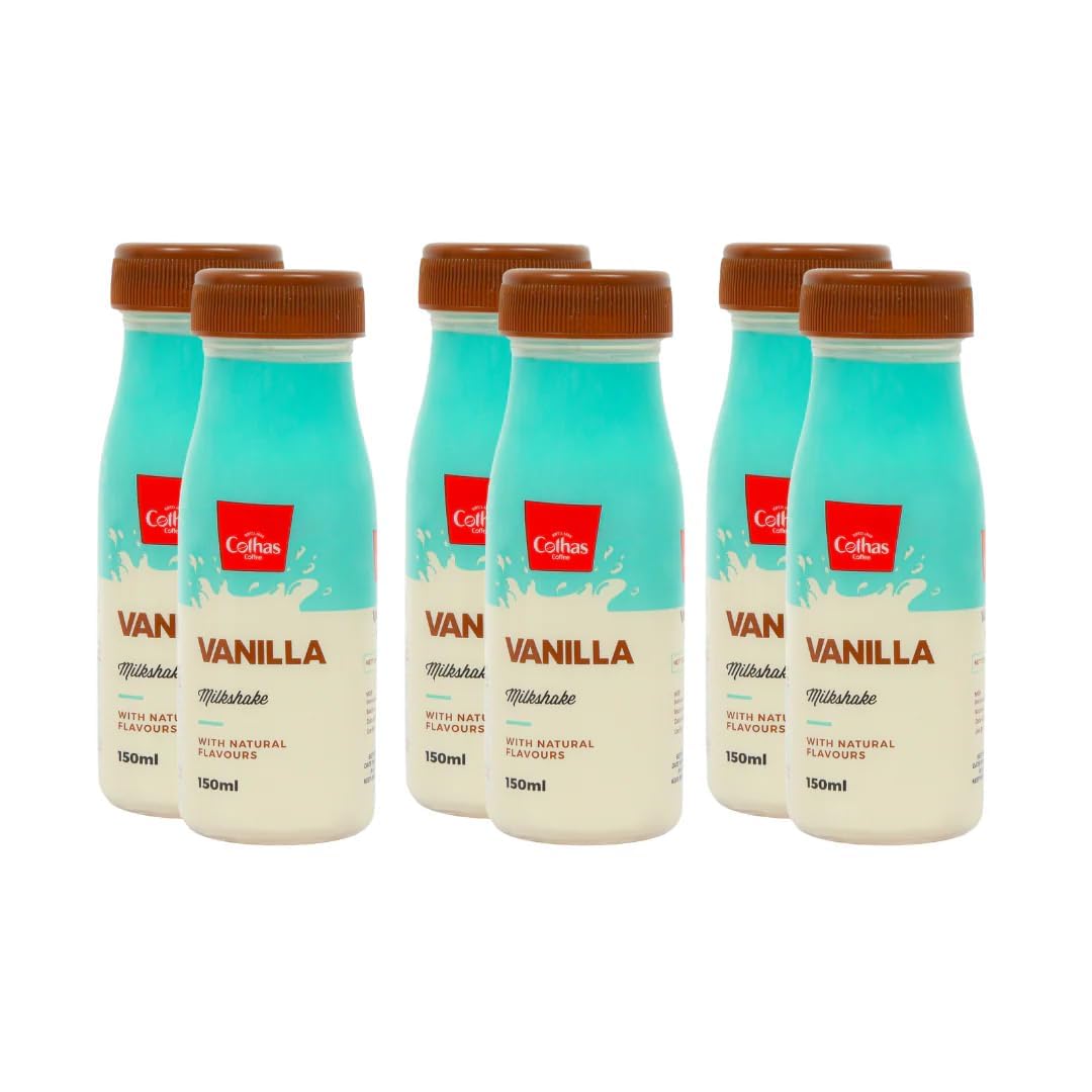 Cothas Vanilla Milkshake Made with Real-Toned Milk & Natural Flavour Extracts, Rich Velvety Ready to Drink Beverage for Smooth Refreshment | 250 ml x 6 Bottles-image-46