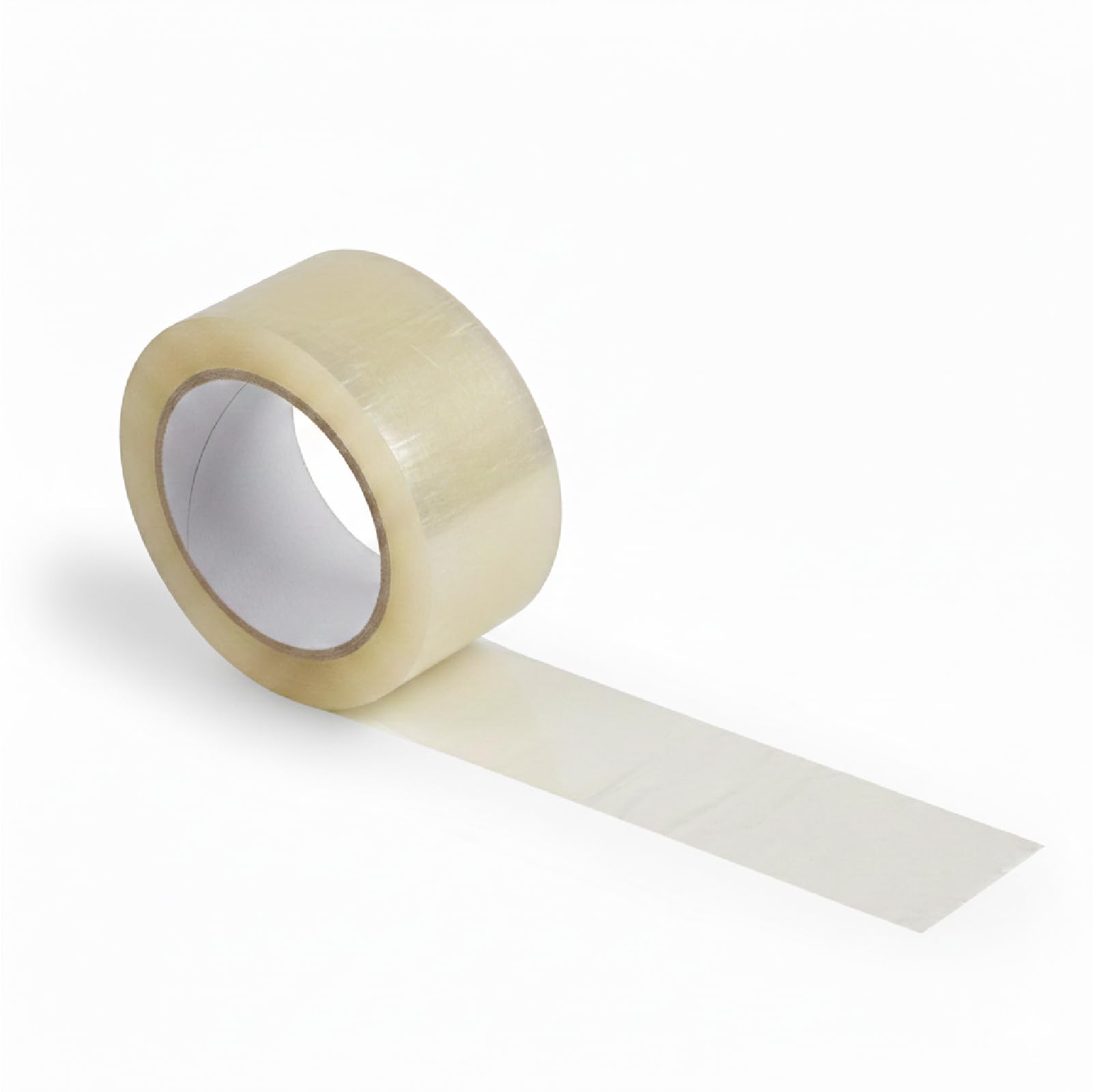 Nastro Adesivo Trasparente in PPL 28my 50 mm x 66 m - Imballaggio e Chiusura Cartoni, Adesione Duratura per Spedizioni, Magazzino e Traslochi, 36 Rotoli