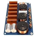 2 Way Crossover, High Power 1500W HiFi Speaker Frequency Divider Audio Crossover Filters for 15‑18 Inch Professional Conference Stage Speakers