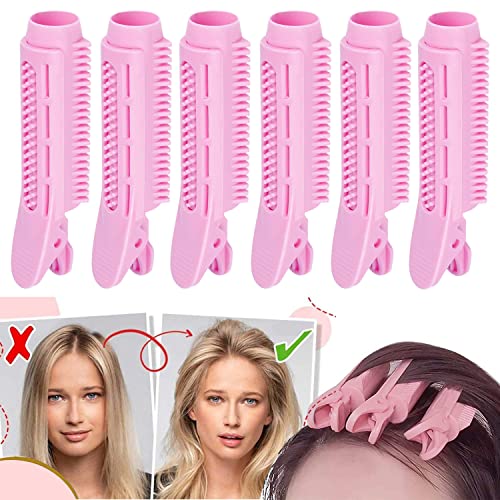 Instant Hair Volumizing Clip for Women, 6Pcs Volumizing Hair Root Clip Roller Wave Fluffy Hair Clip DIY Hair Curlers, Natural Fluffy Hair Clip Long/Short Hair Root Lift Styling Tool&Appliances(Pink) Instant Hair Volumizing Clip for Women, 6Pcs Volumizing Hair Root Clip Roller Wave Fluffy Hair Clip DIY Hair Curlers, Natural Fluffy Hair Clip Long/Short Hair Root Lift Styling Tool&Appliances(Pink)