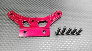 GPM For HPI Bullet Nitro 3.0 Upgrade Parts Aluminum Front Gear Box Plate - 1Pc Red