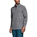 Produktbild Under Armour Playoff 2.0 1/4 Zip, komfortables und langärmeliges Funktionsshirt, atmungsaktives Poloshirt mit loser Passform Herren, Schwarz (Black / Black) , XL